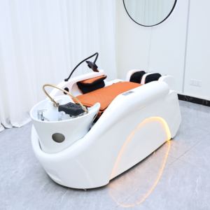 Lit de lavage capillaire <span class=keywords><strong>professionnel</strong></span> à circulation d'eau - Lit de <span class=keywords><strong>spa</strong></span> à massage par vibration, vente directe d'usine - Product Image 5