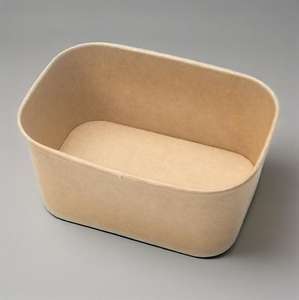 Tapa para Tazón de Ensalada de Papel Biodegradable Desechable, Precio al por Mayor, Revestimiento de PE/PP/PLA de Pared Simple, Envase para Alimentos - Product Image 3