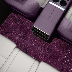 Tapis de sol de voiture de luxe sur mesure à double couche en cuir <span class=keywords><strong>ciel</strong></span> étoilé, non toxique, antidérapant, toutes saisons, pour Audi <span class=keywords><strong>Mercedes</strong></span>-Benz Honda - Product Image 5