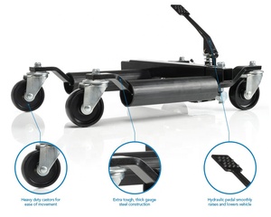 OSATE 680KG véhicule mobile Hudrualic roue Dolly Go Jack avec CE - Product Image 3