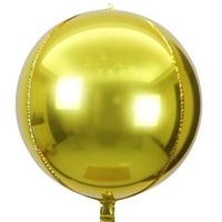 Ballons en aluminium argenté métallisé 10-70 pouces, ballons ronds en aluminium 4D pour décorations de fête de remise de diplôme, anniversaire, fiançailles
