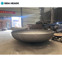 Cabezas de Tanque Elípticas Grandes de Fábrica SIDA, Sello Elíptico 2:1, Componentes de Recipientes a Presión Estándar ASME, Forjadas y Pulidas con Chorro de Arena