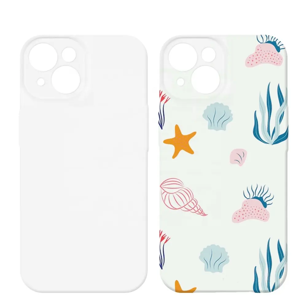 Capa de TPU TPU resistente para celular iPhone 15 14 13 filme 3D sublimação em branco de alta qualidade em promoção