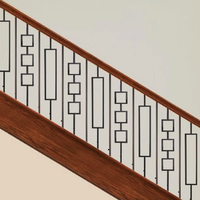 Garde-corps de balcon de villa européenne, garde-corps d'escalier d'hôtel en acier inoxydable, fer, alliage aluminium-magnésium, finition poli miroir, antirouille