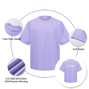 T-shirts d'été ajustés à col rond pour hommes et femmes avec impression personnalisée et logo sur mesure, respirants, pour le sport - Product Image 3