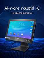 Panel PC Táctil Industrial Todo en Uno de 10.4, 15, 15.6 y 21.5 Pulgadas, Core I3 I5 I7, Pantalla de 10 Puntos, HD+VGA, IP65, 12-64V, Amplio Rango de Voltaje