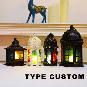 Lámpara colgante de Ramadán, candela, vela de boda, gran decoración, al por mayor, marroquí - Product Image 3
