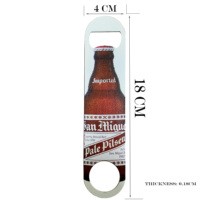 Ouvre-bouteille Suma personnalisé avec revêtement en poudre, ouvre-bouteille rapide plat, clé de type Church