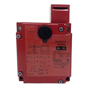 Interrupteur de sécurité XCSE5312 100% neuf avec actionneur solénoïde 24V 12A étanche, garantie 1 an - Product Image 1