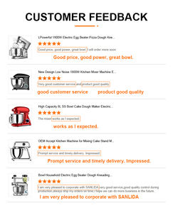 Machine à mélanger la crème planétaire, la farine, la pâte, les aliments sur socle, robot culinaire - Product Image 5