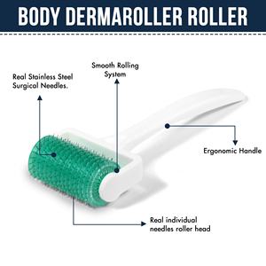 Meilleur vendeur en Amérique du Nord, rouleau dermique véritable avec aiguilles pour les <span class=keywords><strong>vergetures</strong></span> du corps, réduction de la cellulite, rajeunissement de la peau, article chaud - Product Image 3