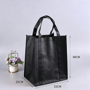 Custom Sample Design Non-woven Handbag <b>Large</b> Capacity 3D Thick <b>Bag</b> For Advertising Promotion & Business <b>Gift</b> Packaging - Product Image 1