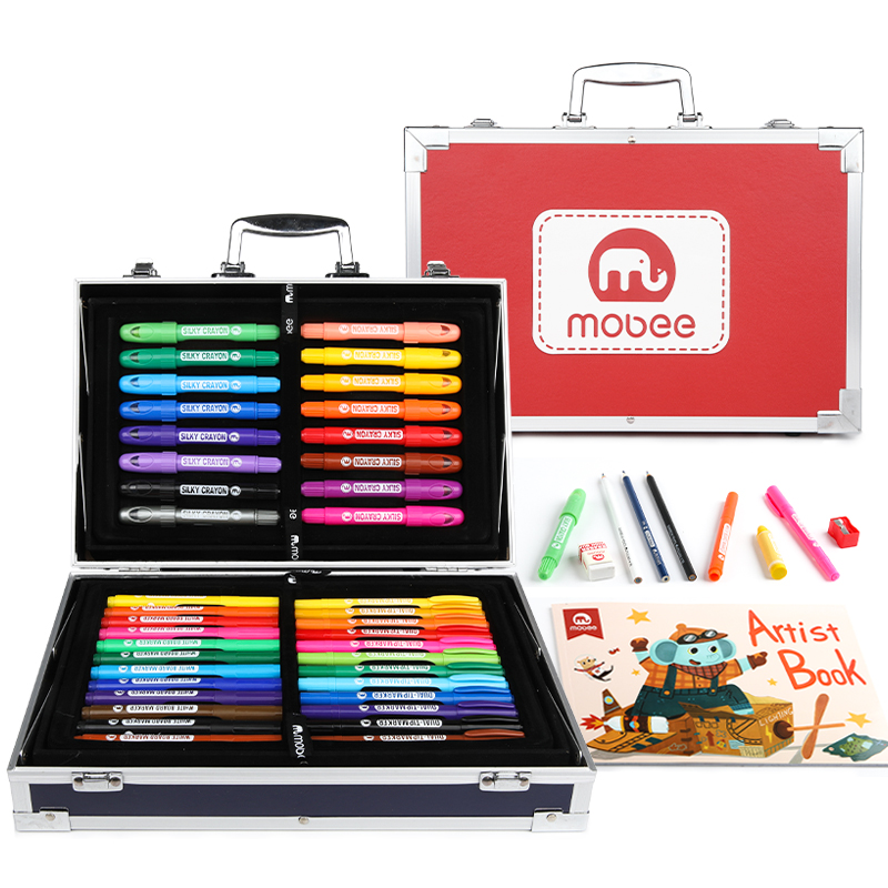 Gxin P018T6 89 piezas Kit de artes buen uso dibujo venta al por mayor empaquetado conjunto de arte dibujo sin problemas y kit de arte para niños