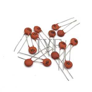 Tiuimk 100 Piezas 0.1uF Condensador De Cerámica (104) - 50V | Componente Electrónico