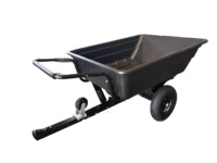 Tracteur de jardin utilitaire de remorque chariot à benne basculante chariot de jardin
