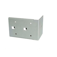 Support de fixation d'équipement en tôle métallique gris, usiné par CNC de précision, personnalisé par l'OEM d'usine