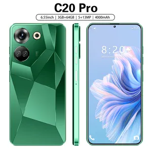 Orijinal marka yeni telefon 6.5 inç Smartphone tip-c 4G LTE 3GB 64GB cep telefon çift SIM 1600*720 çözünürlük cep telefonu