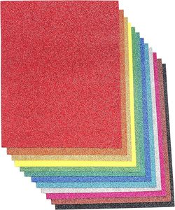 Chống đổ long lanh EVA tấm xốp A4 linh hoạt giấy thủ công cho các dự án tự làm phế liệu đặt phòng quà tặng gói trang trí nội thất bên - Product Image 2