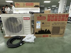 Climatisation murale de type split DC Inverter R410A d'occasion, 50 Hz, 18 000 BTU, refroidissement et chauffage, <span class=keywords><strong>pour</strong></span> chambre, hôtel, alimentation solaire, source d'alimentation AC R32 - Product Image 4