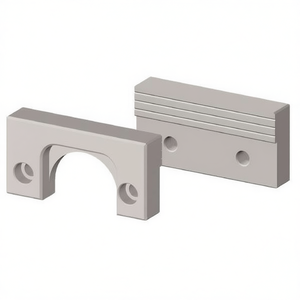 Large Opening Jaws For Modular Vise With Wide <b>Clamping</b> Capacity And Precision Fit For Metalworking Applications - Product Image 2
