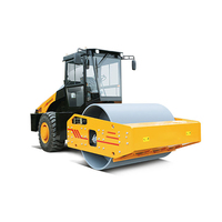 Compacteur à tambour vibrant simple SSR300C-10S, moteur diesel 180 kW, haute efficacité