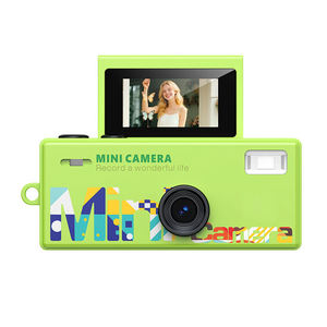Portable 720P Retro <b>Mini</b> Trendy Toy Thumb Digital <b>Camera</b> with 0.96-Inch Flip Screen and 200mAh Battery Wearable Classic <b>Camera</b> - Product Image 5
