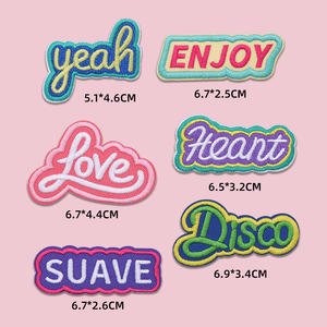 縫製不要で粘着性のあるパッチワーク衣類用パッチ、穴補修用の刺繍パッチ。 - Product Image 4