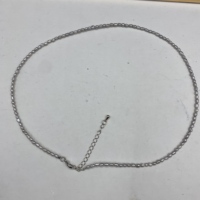 Collier en argent sterling 925 en gros, perles de riz, 2-3 mm, petites perles Keshi naturelles d'eau douce, blanches, pour la fabrication de bijoux