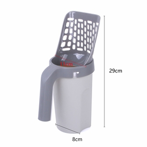 Deep Sifting Schaufel halter Cat Litter Sifter Scoop System All-in-One-Mülls ack mit großer Kapazität Reinigung Katzenstreu schaufel - Product Image 2