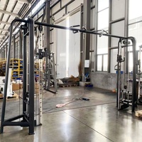 Gran oferta de fábrica, cable de entrenador multifuncional comercial, equipo de Fitness para gimnasio, máquina Smith de Cable cruzado