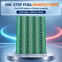 Carte de contrôle électronique PCBA personnalisée pour l'électronique grand public, usine de Shenzhen, OEM ODM, assemblage de PCB en cuivre 1 oz, prototypage rapide