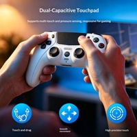 Manette de jeu sans fil TMR à six axes avec capteur de mouvement magnétique et microphone pour P5 – Vente directe usine, best-seller
