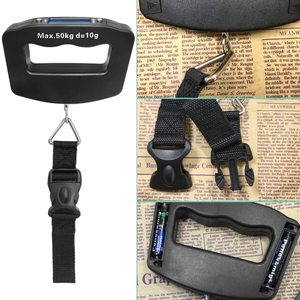 Offres Spéciales Portable 50kg/10g électronique voyage Bluetooth Portable suspendu poids balance <span class=keywords><strong>bagages</strong></span> Balance - Product Image 5