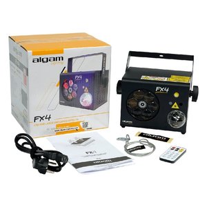 Effetti luce disc jockey FX4 4in1 Noir 18700163 - Product Image 2