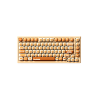 Akko MonsGeek MG75W 83 Key 75% Dual Mode Hot Swappable Mechanical Keyboard PBT Keycaps 2.4G Wireless for PC Gaming Office
