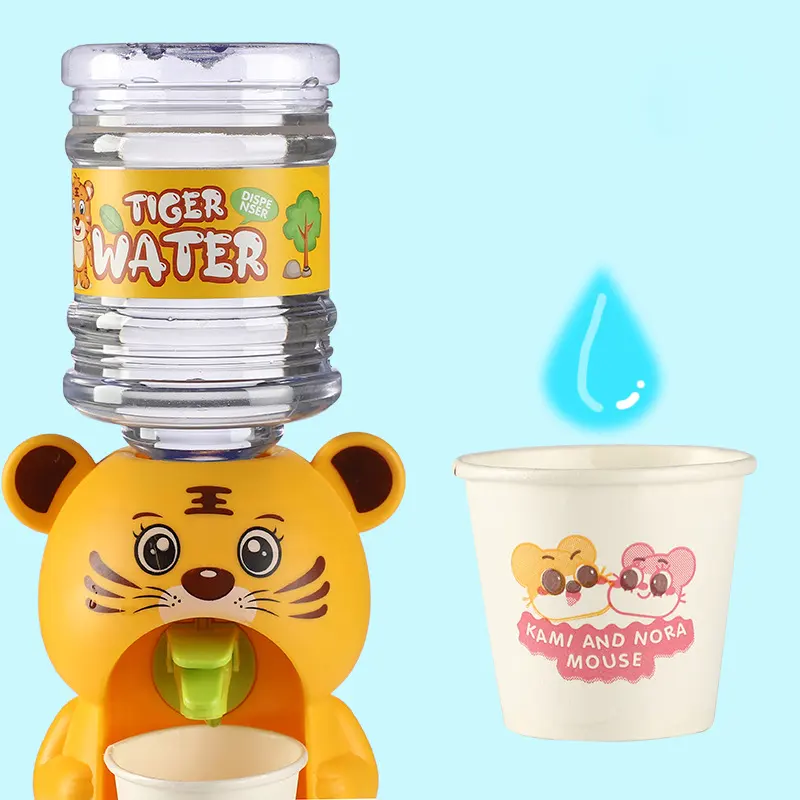 Wholesale Children's Home Mini Water dispenser Toy Simulation Kitchen Girl 3-5 Year Old Girl Baby Set