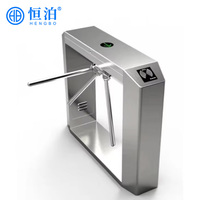 Tourniquet HengBo avec reconnaissance faciale, contrôle d'accès biométrique, barrière pivotante/à ailettes et anti-évasion pour station de métro