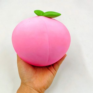 Juguete Blandito Gigante de Melocotón, Juguete Sensorial de Fruta para Apretar, Juguete Blandito de Melocotón Grande - Product Image 4
