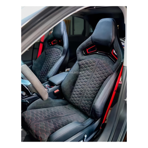 Siège sport en fibre de carbone DOS RS avec revêtement en daim pour B10 A3 A5 A6 A7 A8 Q3 Q5 Q7 - Product Image 3