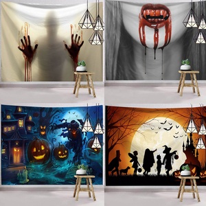 Unique Multipurpose Horror Wacky Dead Series Personnalisé Réutilisable Haute Qualité Abrasion Durable Tapisseries Halloween Présent - Product Image 1