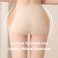 Plester Pembentuk Bokong Perekat Spandex, Pengencang Pantat Wanita, Dapat Digunakan Kembali, Pengisi Pinggul Realistis, Stiker Shapewear Tanpa Jahitan