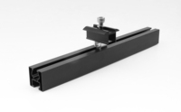 Rail pour panneau solaire, crochet de fixation pour panneau solaire sur toiture en tuiles, crochet de fixation pour panneau photovoltaïque sur toiture, support de montage pour panneau solaire, pinces de fixation pour panneau solaire