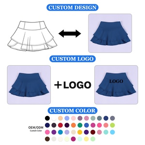 Falda de Yoga para Niñas 2026, Ropa de Fiesta, Falda Deportiva de Moda Infantil, Secado Rápido, Diseño Personalizado, Envío Rápido, Compra al por Mayor, Servicio OEM - Product Image 5