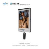 Pantallas LED Digitales Mupi para Publicidad Exterior, Caja de Luz Mupi para Paradas de Autobús, Centros Comerciales y Exteriores
