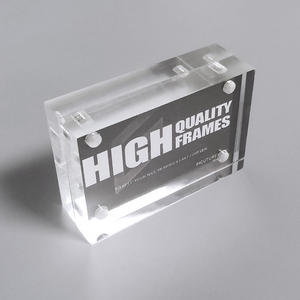 Cadres de <span class=keywords><strong>photo</strong></span> magnétiques acryliques libres cadres de <span class=keywords><strong>photo</strong></span> acryliques clairs avec l'aimant - Product Image 3