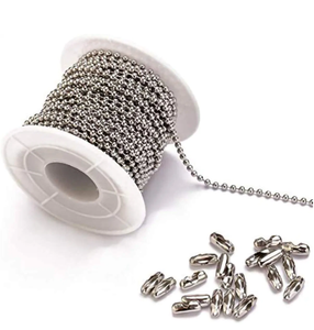 Cadena de bolas de acero inoxidable para Etiqueta de perro Cadena de bolas para etiqueta - Product Image 6