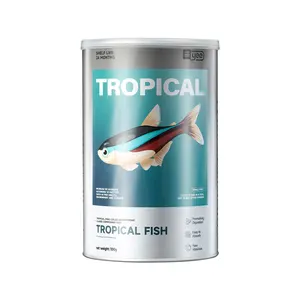 Fábrica de Alimentos para Peixes Tropicais Alimentos para Peixes Ornamentais Aquário Alimentos para Peixes de Três Cores Farinha de Alimentação