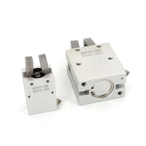 Pinza paralela de Robot de dedo neumático de doble acción, pinza de dedo de doble acción, cilindro neumático, cilindro de dedo neumático - Product Image 3