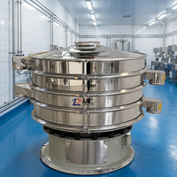 Machine à tamiser les poudres alimentaires, tamiseur vibrant électrique, tamis vibrant circulaire pour la production alimentaire