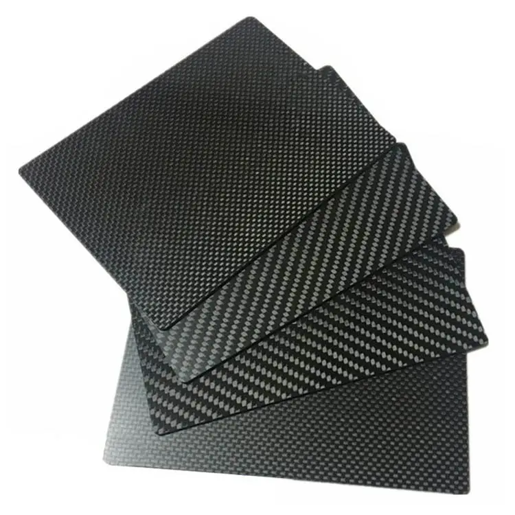 Hot Sale 3K 0.5mm 1mm 2mm 3mm 4mm 5mm Carbon Fiber Sheet Plate For Propeller Carbon Fiber Blade